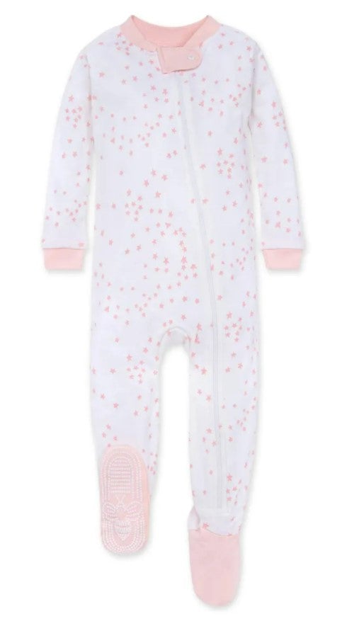 Twinkle Bee Star Print Organic Pajamas-The Baby Gift People