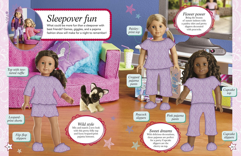 Ultimate Sticker Collection: American Girl Dress-Up-Books-The Baby Gift People