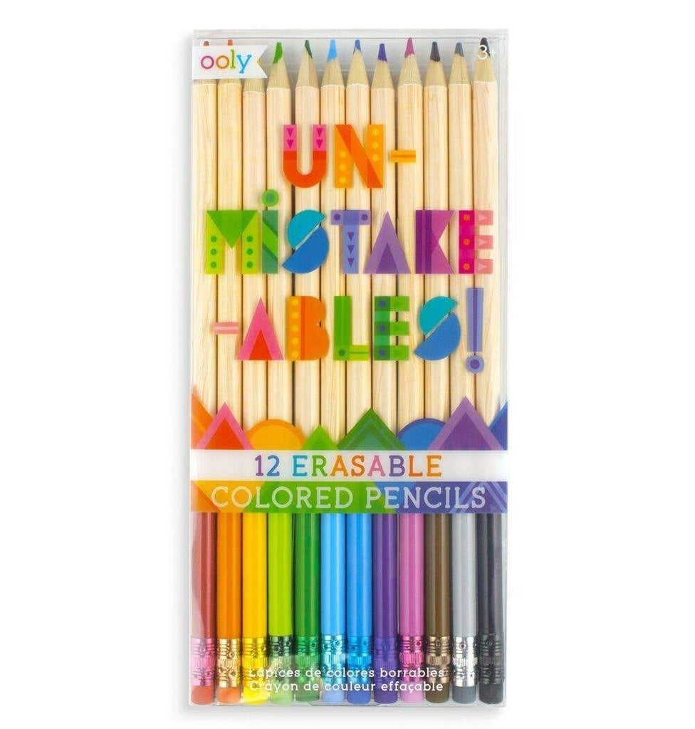 Un-Mistake-Ables! Erasable Colored Pencils-The Baby Gift People