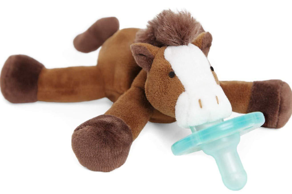 WubbaNub Infant Pacifier - Horse-Pacifiers & Teethers-The Baby Gift People