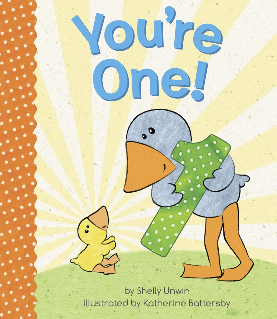 You're One! Board book-The Baby Gift People